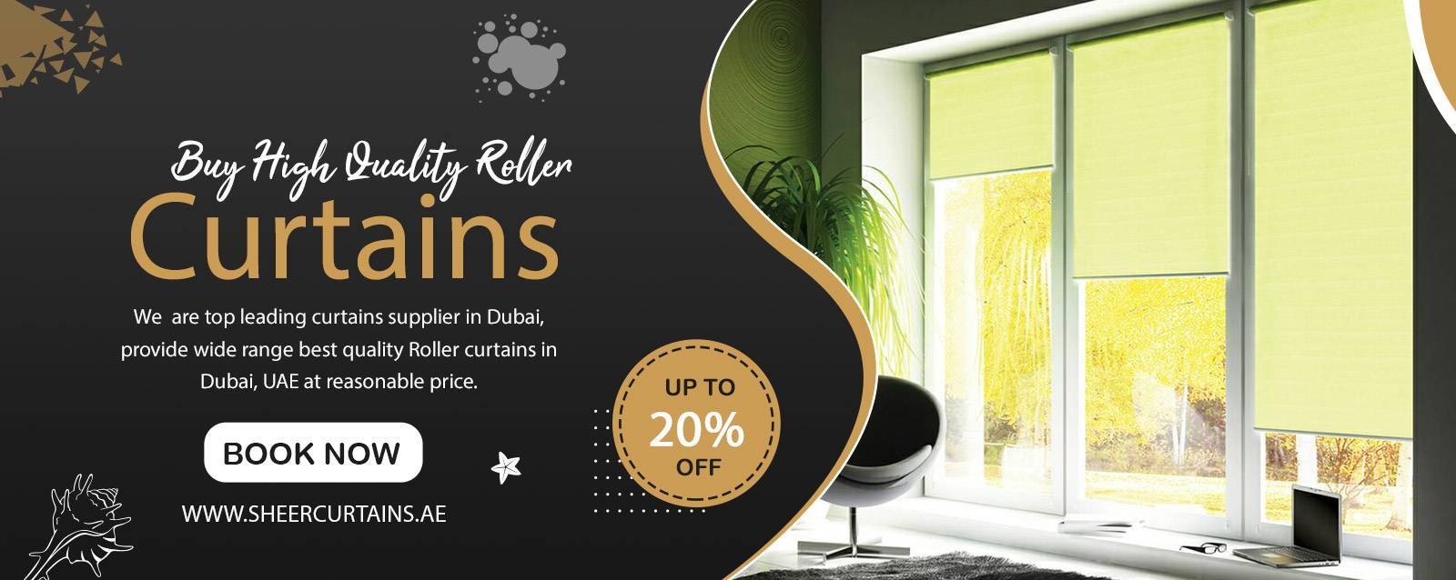 Buy Roller Curtains Dubai