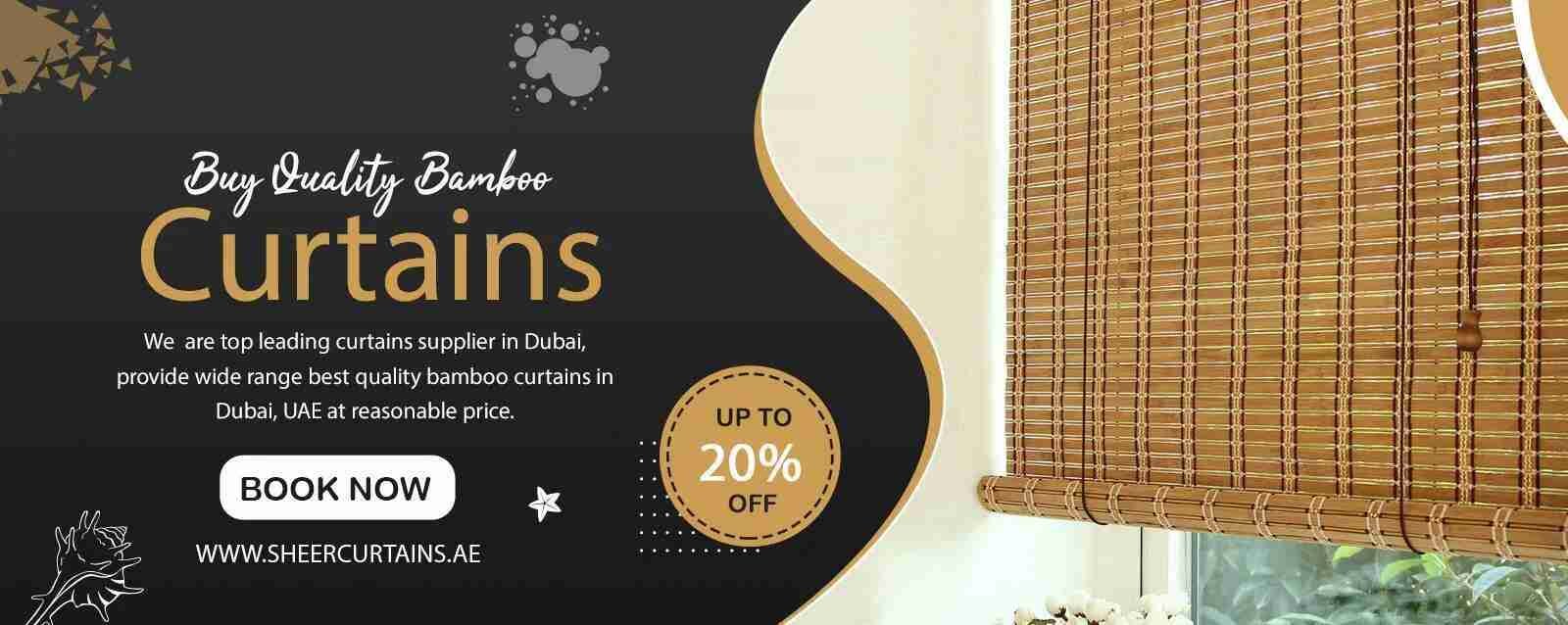 bamboo curtains Dubai
