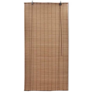 Brown Bamboo Roller Blinds