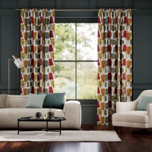 Cedar Tree Chilli Curtains
