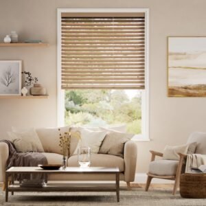 Chestnut Faux Wood Blind