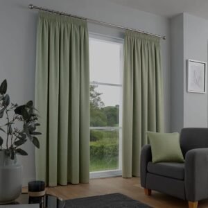Fusion - Sage Green Curtains