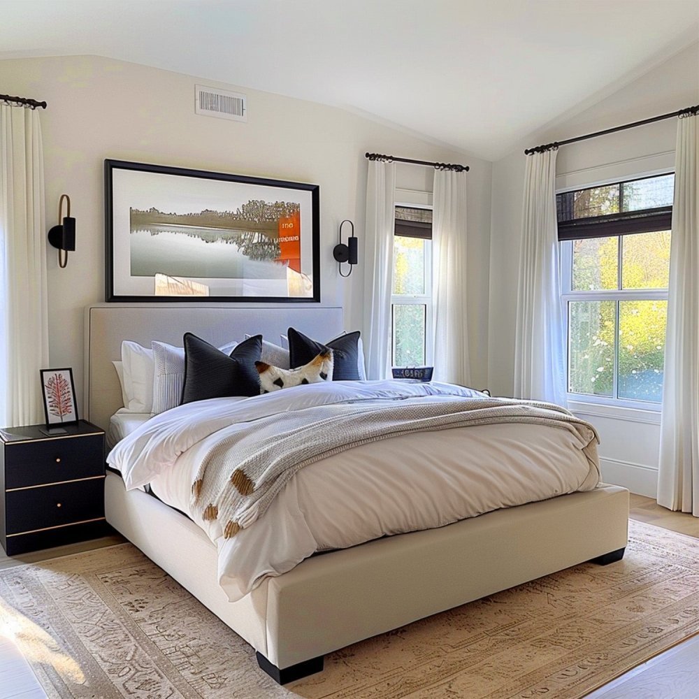 Olivia Custom Linen Blackout Curtains - Image 7