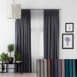 Pike acoustic blackout curtains – thermal insulation material
