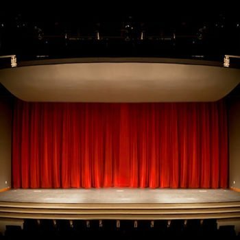 Polyester Velvet Flame Retardant Fabric for Theatre Stage Decoration Curtains - Image 2