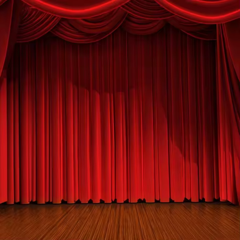 Polyester Velvet Flame Retardant Fabric for Theatre Stage Decoration Curtains