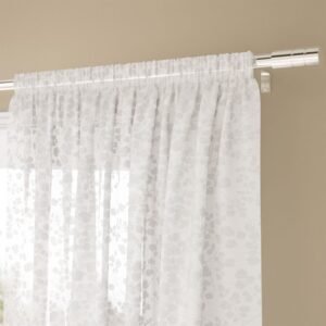 Rue Voile Ice White Curtains