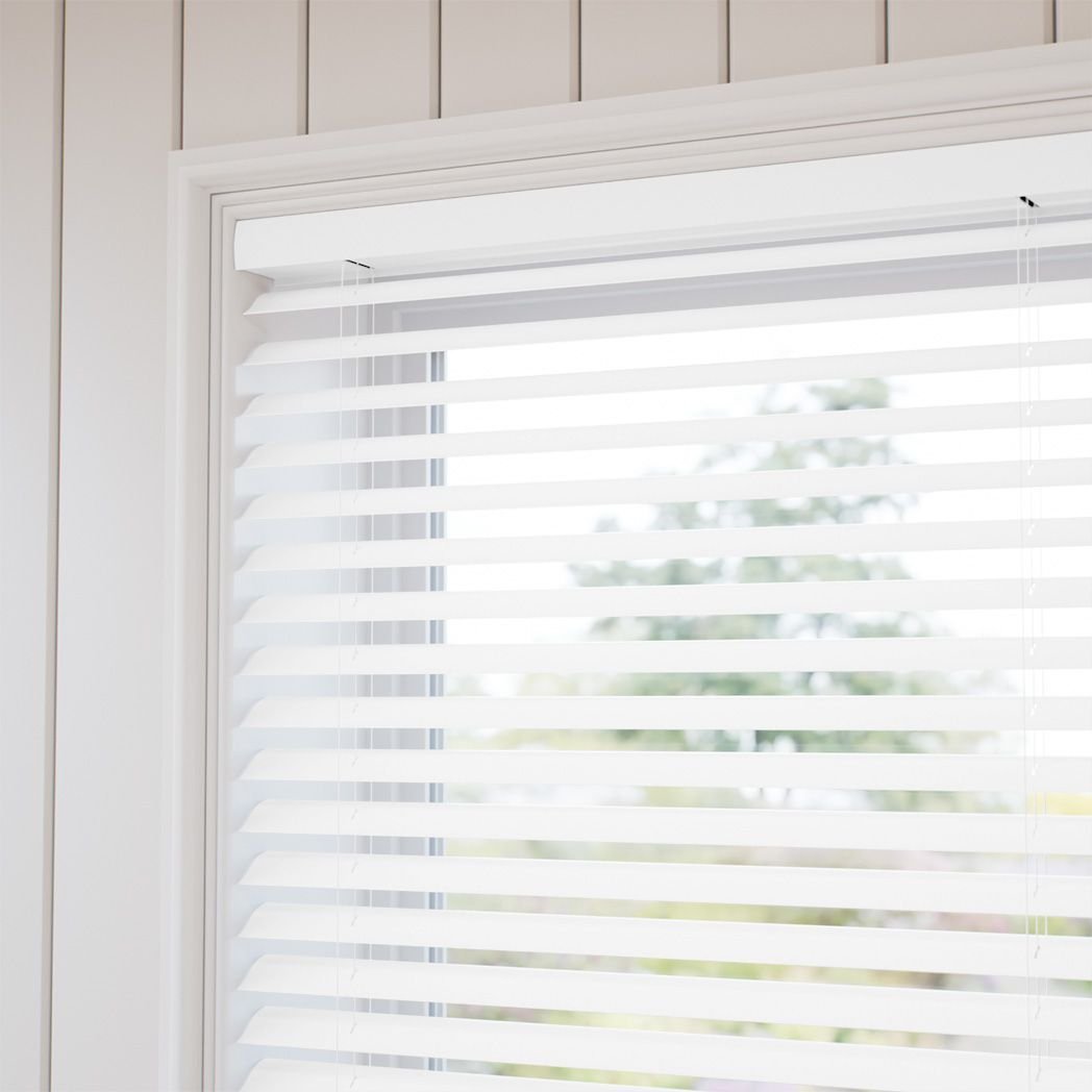 SWave Cordless Faux Wood Blinds - Image 4