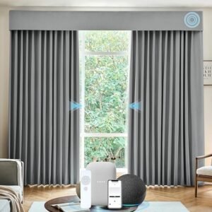 Smart Curtains Compatible with Alexa Google