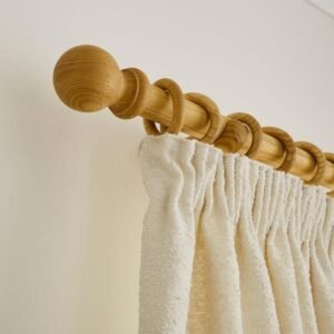 Tilton Wooden Curtain Pole Rings