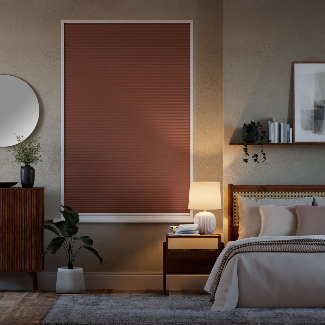 TotalShade Complete Blackout Pumpkin Spice Thermal Blind - Image 4