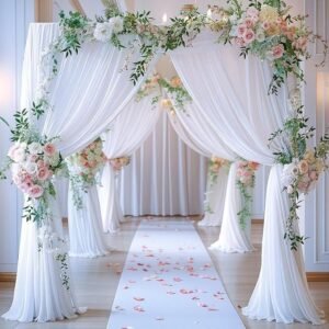Wedding Party Home Decorations curtain