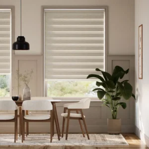 Driftwood Zebra Blinds