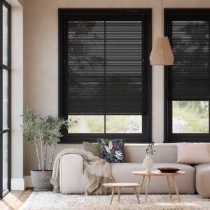 Oscar Matte Charcoal L-Shaped Venetian Blind