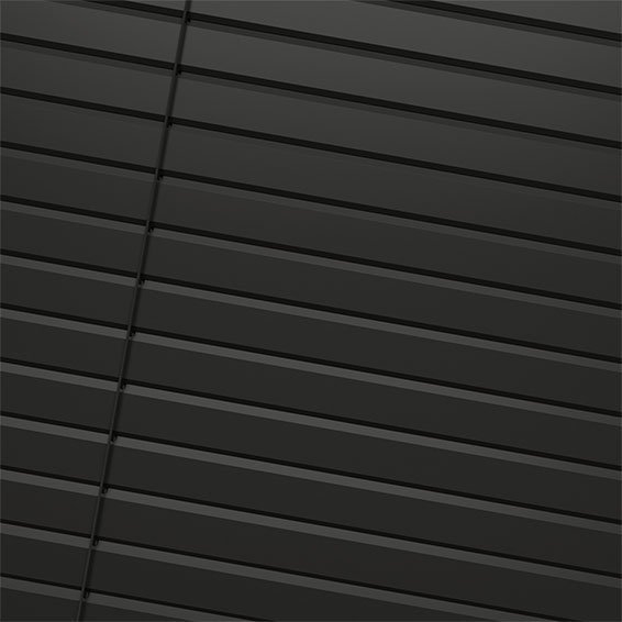 Oscar Matte Charcoal L-Shaped Venetian Blind - Image 4