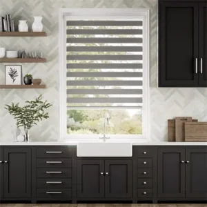 PerfectFit Luxe Ironstone Zebra Blinds