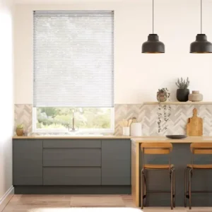 Studio Brushed Silver Venetian Blind