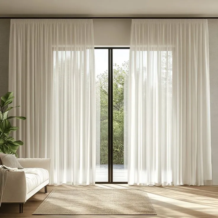 Sheer Curtains Installed in Al Quoz Dubai