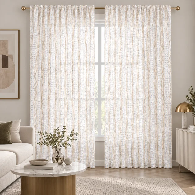 Sandy Beige Stripe