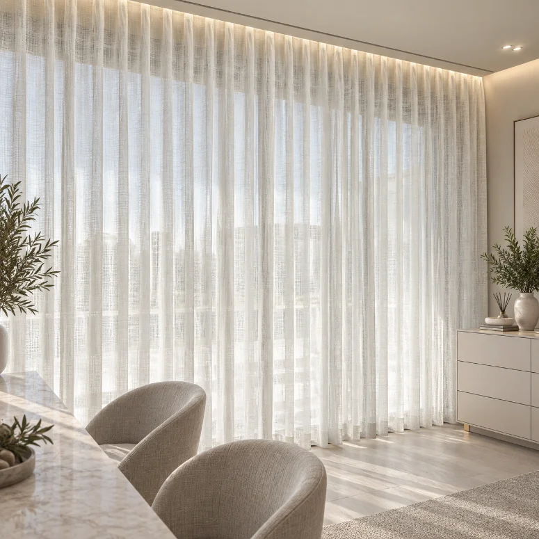 Ivory Weave Curtain