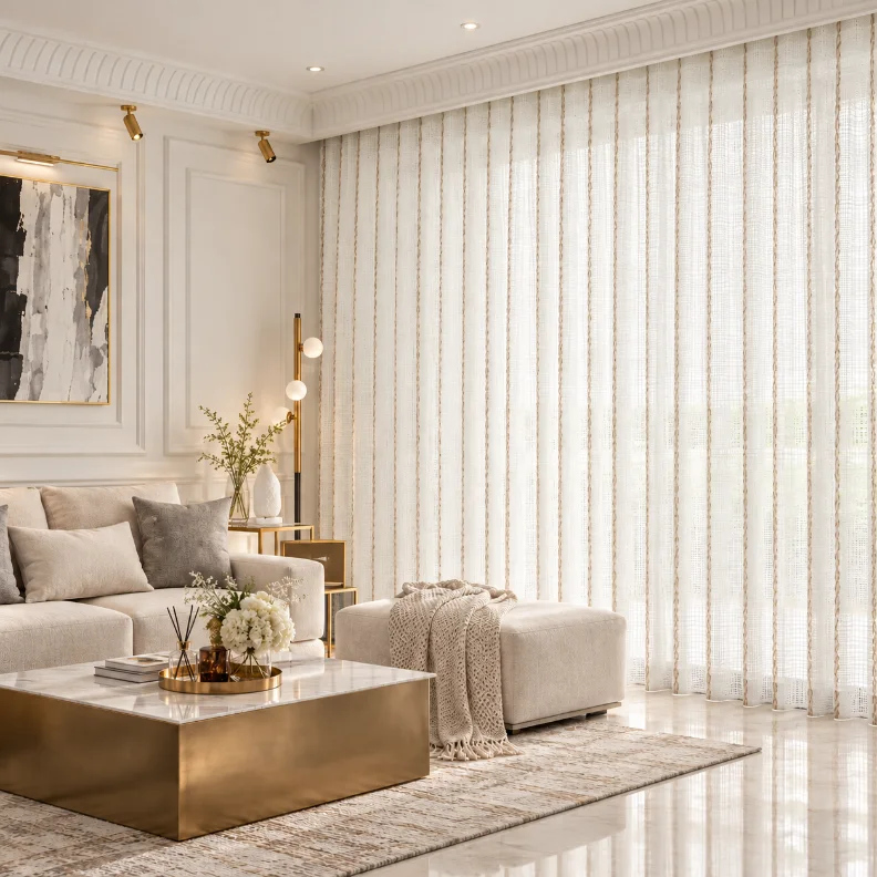 Warm Beige Curtain